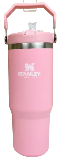 Stanley IceFlow Flip Straw Water Bottle With Straw 0.88L - Keeps Cold for 12+ Hours - Leakproof - Stainless Steel Water Bottle - BPA Free Travel Mug - Easy to Carry - Dishwasher Safe