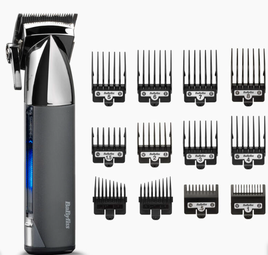 Super-X Metal Series Cordless Hair Clipper Detailshttps://www.babyliss.com/uk-en/super-x-metal-series-cordless-hair-clipper-7700U.html CODE: 7700U