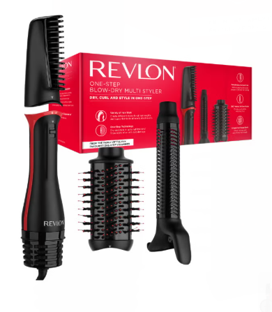Revlon One Step Blow Dry Multi Styler, Root-Drying Concentrator, 360°Vented Airflow Curler RVDR5333
