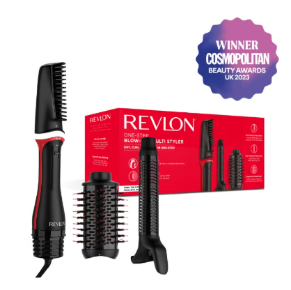 Revlon One Step Blow Dry Multi Styler, Root-Drying Concentrator, 360°Vented Airflow Curler RVDR5333