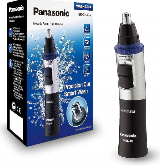 Panasonic Er-Gn30 Nose Ear & Facial Hair Wet And Dry Trimmer