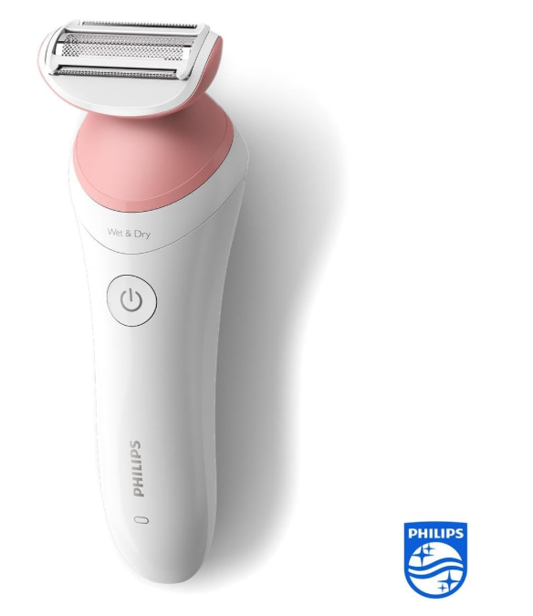 Philips BRL14600 Lady Shaver Series 6000 kabelloser Rasierer 6 Zubehrteile