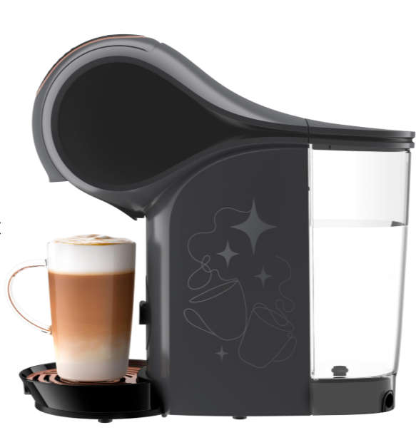 De'longhi Nescafe Dolce Gusto, Genio S Touch EDG426.B Share Bundle, Pod Capsule Coffee Machine, Espresso, Cappuccino, Latte and more, Black