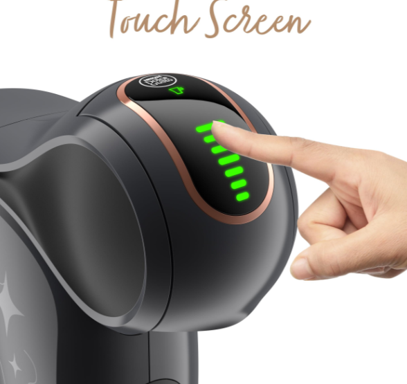 De'longhi Nescafe Dolce Gusto, Genio S Touch EDG426.B Share Bundle, Pod Capsule Coffee Machine, Espresso, Cappuccino, Latte and more, Black