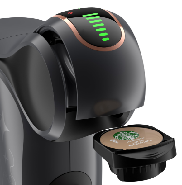 De'longhi Nescafe Dolce Gusto, Genio S Touch EDG426.B Share Bundle, Pod Capsule Coffee Machine, Espresso, Cappuccino, Latte and more, Black