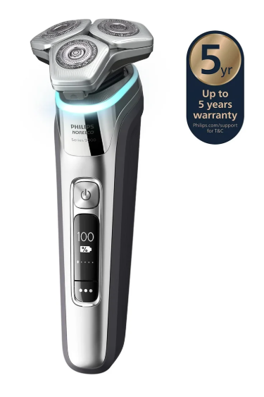 Philips Shaver Series 9000 Wet & Dry Electric Shaver With Skiniq S9985/50