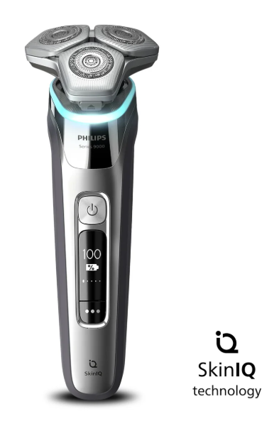 Philips Shaver Series 9000 Wet & Dry Electric Shaver With Skiniq S9985/50