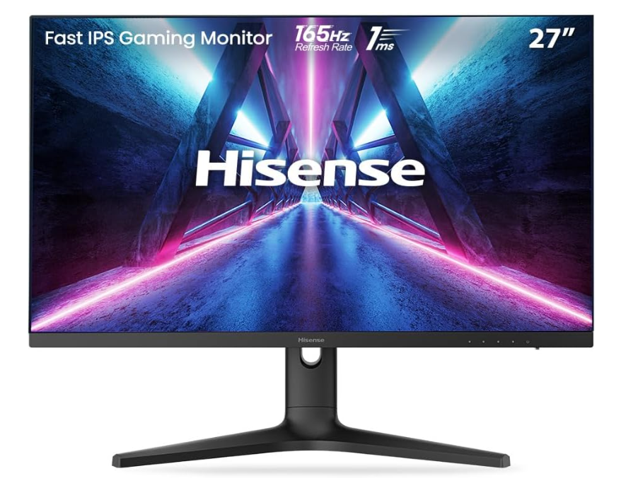Hisense G5F-SE Fast IPS Gaming Monitor, 165Hz, 27"