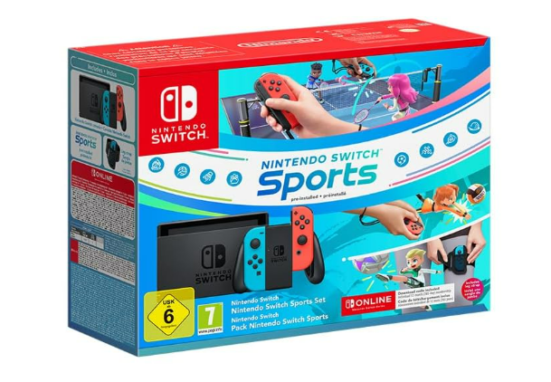 Nintendo Switch (Neon Red/Neon Blue) Switch Sports