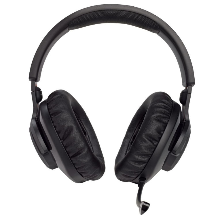 JBL Free WFH Wireless, Over Ear Headset with Detachable Voice-Focus Noise Cancelling Mic, Lossless & Low-lag 2.4GHz USB Dongle for Work from Home, Conference Calls, Online Learning & Teaching (Black)