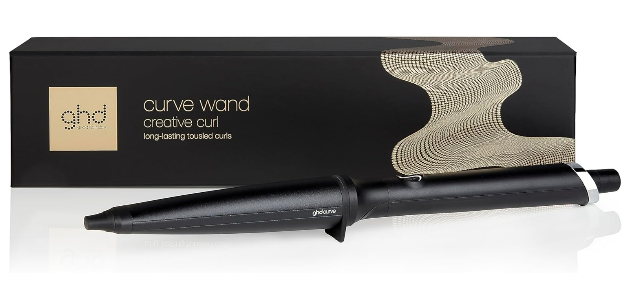 ghd Curve Creative Curl Wand - Unique 28 mm – 23 mm Tapered Barrel, Ultra-Zone Technology