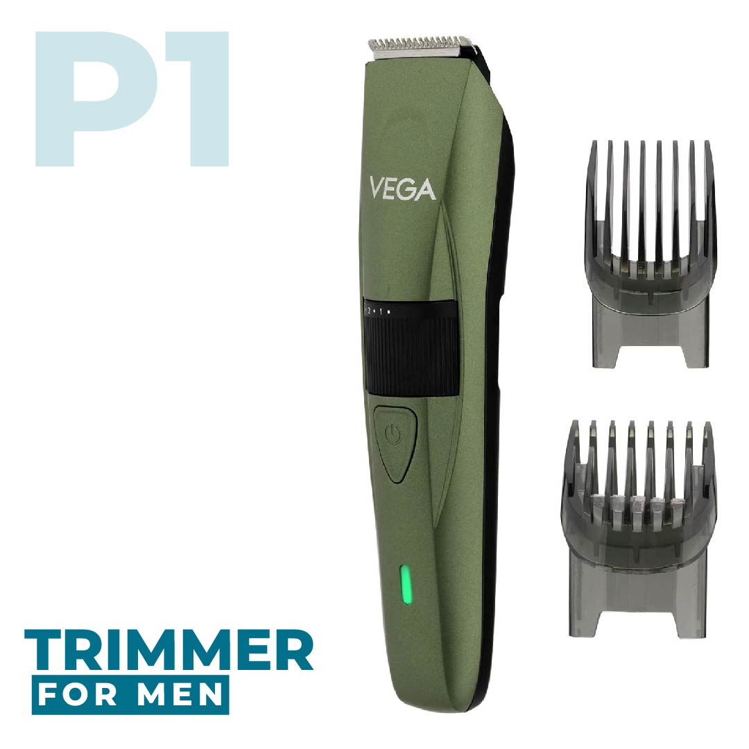 Vega P1 Battery Powered Beard Trimmer for Men