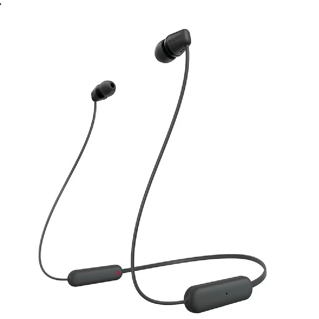 Sony WI-C100 Wireless in-Ear Bluetooth Headphones with Built-in Microphone