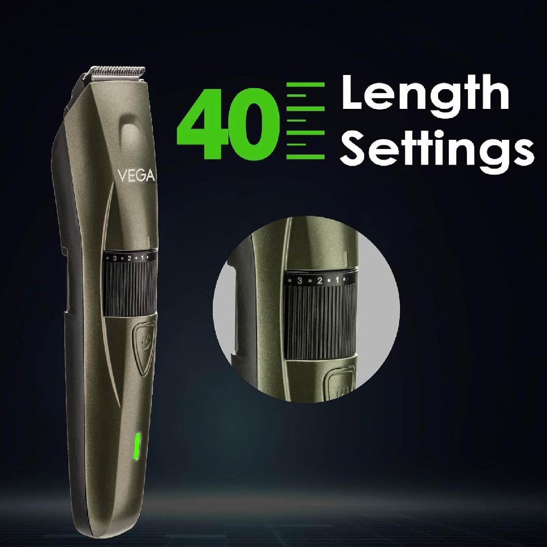 Vega P1 Battery Powered Beard Trimmer for Men