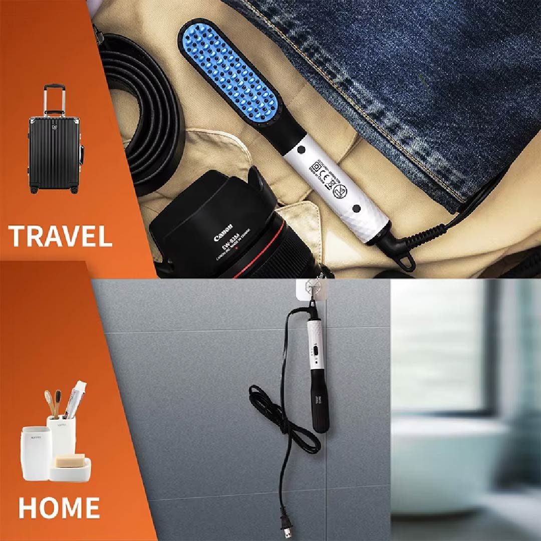 Multifunctional Quick Hair Beard Straightener Men's Hair