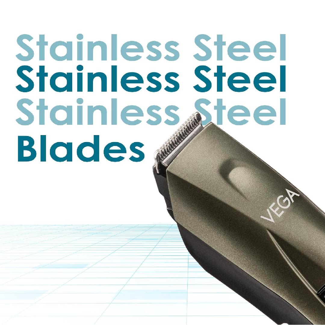 Vega P1 Battery Powered Beard Trimmer for Men