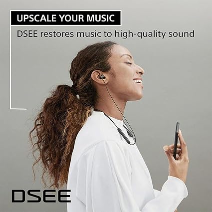 Sony WI-C100 Wireless in-Ear Bluetooth Headphones with Built-in Microphone