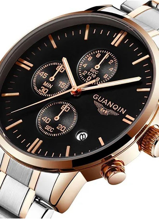 Water Resistant Stainless Steel Analog Wrist Watch GQ1200604