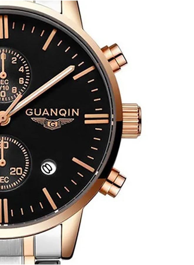 Water Resistant Stainless Steel Analog Wrist Watch GQ1200604