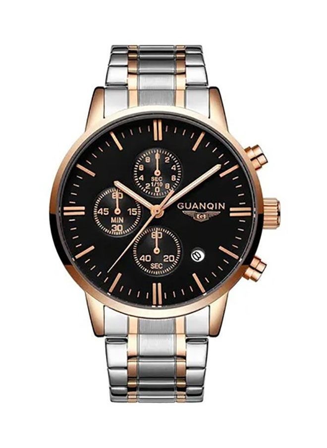 Water Resistant Stainless Steel Analog Wrist Watch GQ1200604