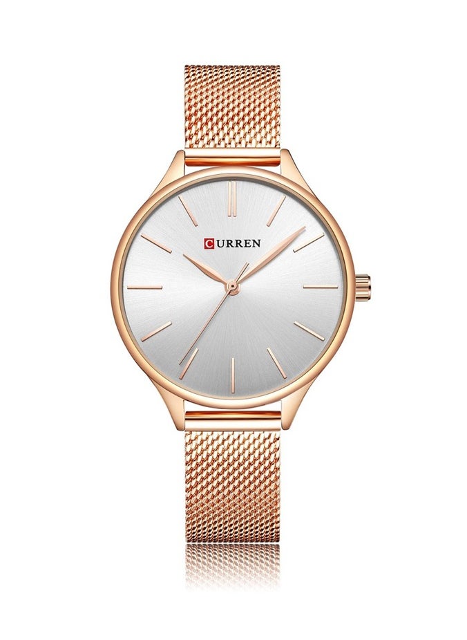 CURREN 9024 Original Brand Stainless Steel Band Wrist Watch For Women