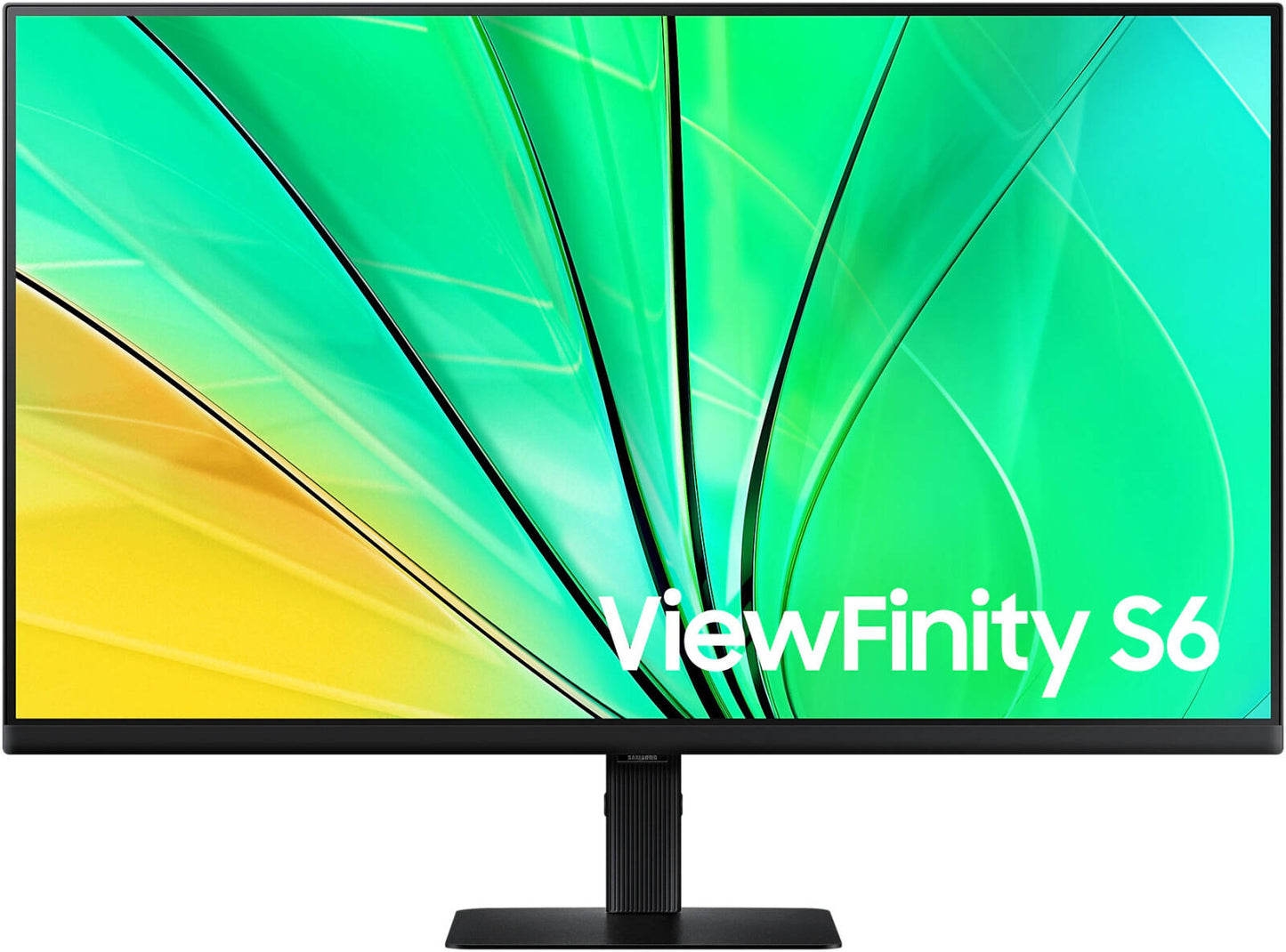 Samsung 32 inch S6 QHD ViewFinity High Resolution Monitor, QHD IPS Display, 100Hz Refresh Rate, 5ms Response Time, Flat, Flicker Free, Eye Saver Mode | LS32D606EAMXUE Black