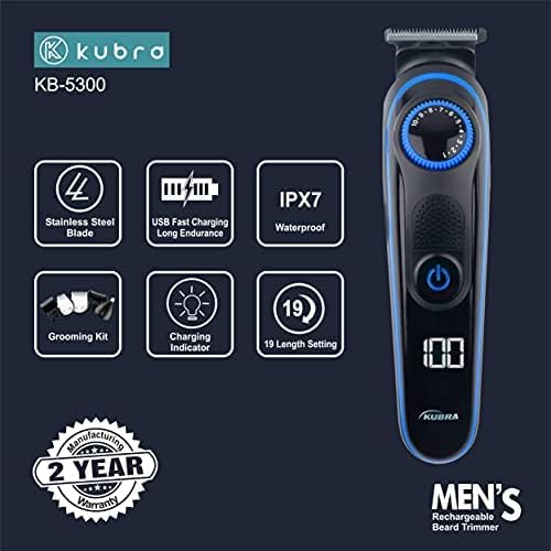 Kubra KB-5300 5 in 1 Multifunctional Grooming Kit