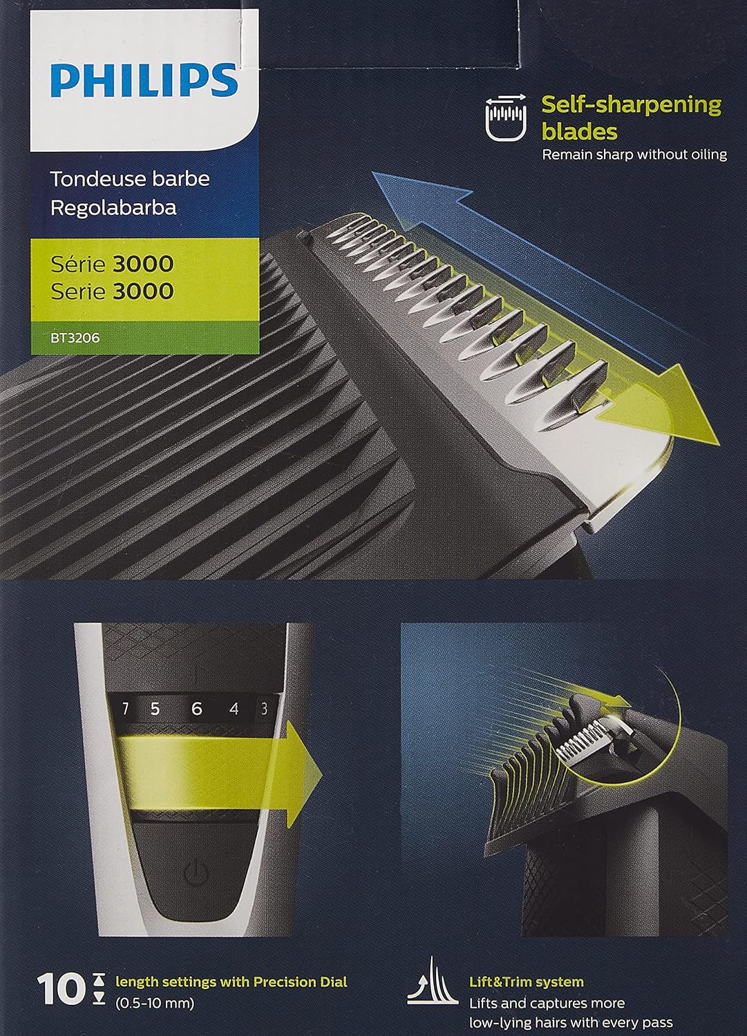 Philips BEARDTRIMMER Series 3000 Beard trimmer