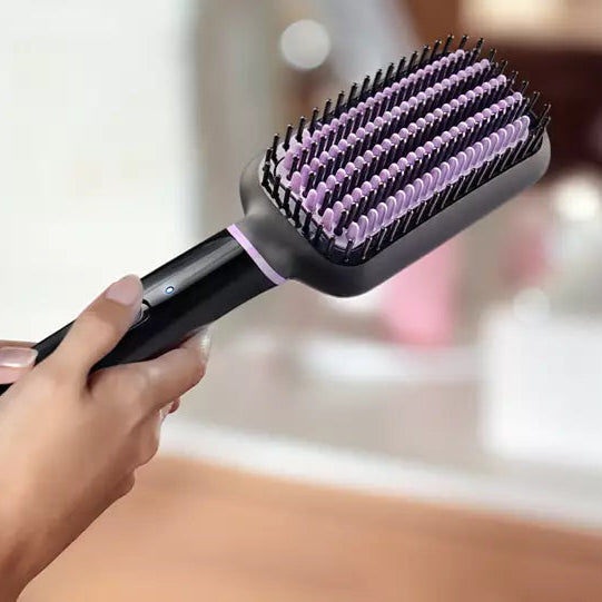 Philips Heated Straightening Hair Brush (BHH880)