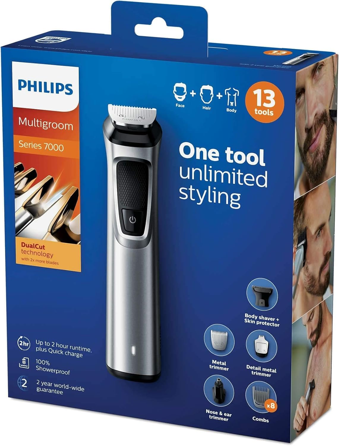 Philips Series 7000 13 in 1 Ultimate Multi Grooming Kit