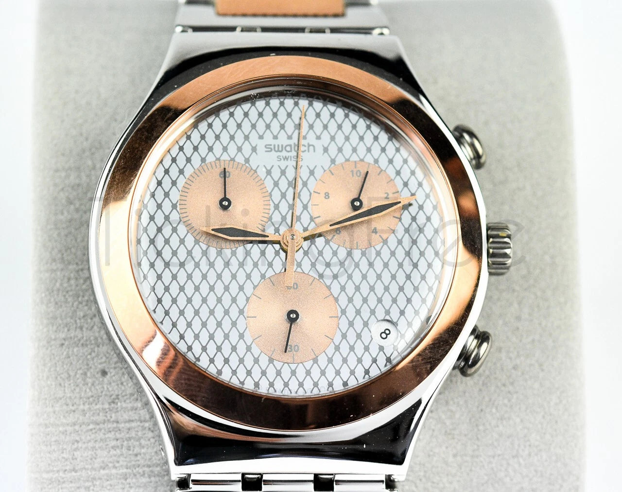 SWATCH IRONY CHRONO 2015 - YCS581G - GRILL CHILL - New