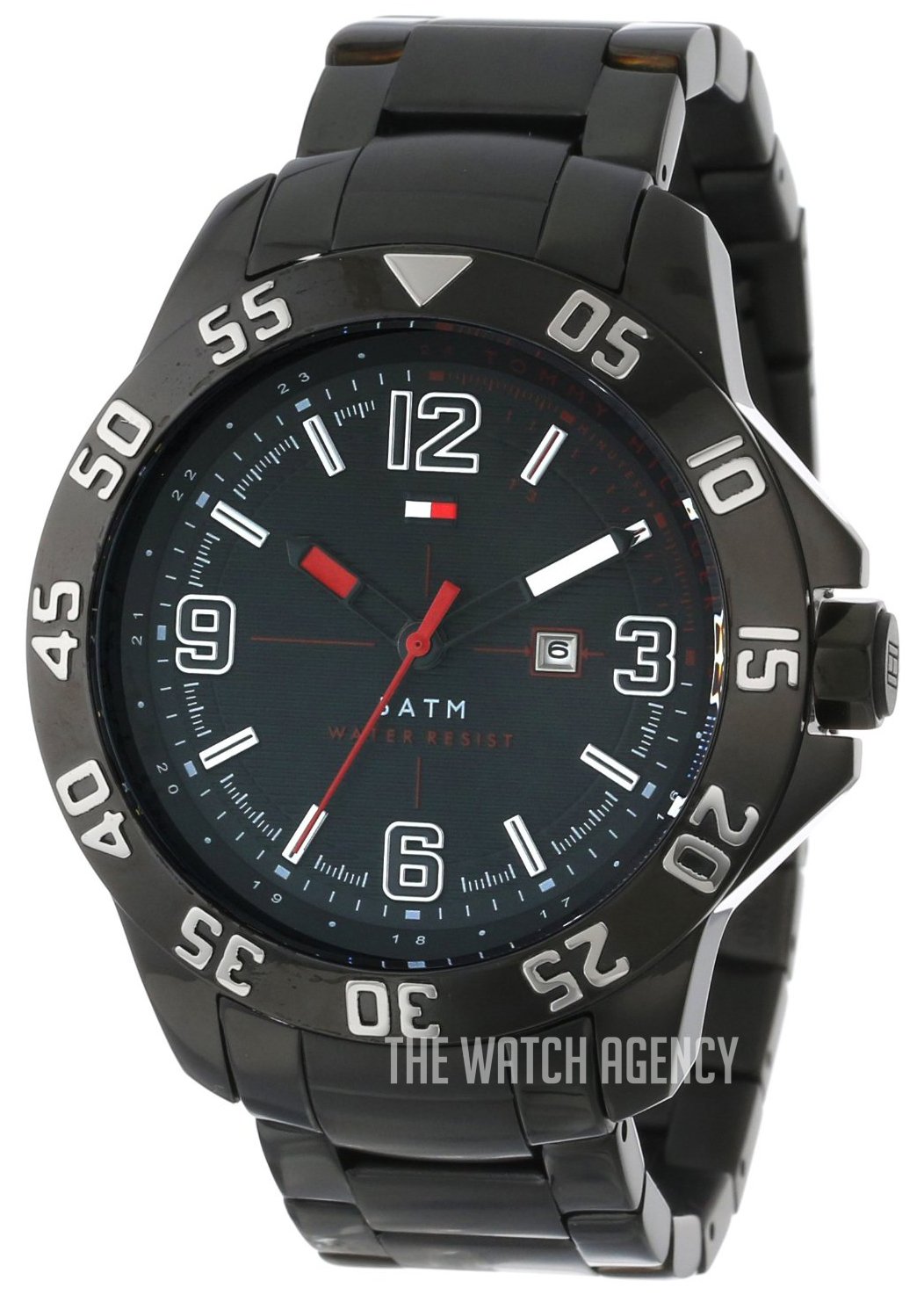 Tommy Hilfiger Black/Steel Ø46 mm