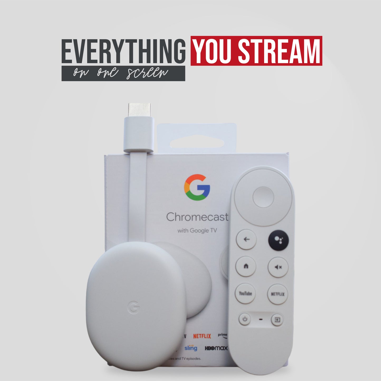 Google Chromecast 4K Media Streamer