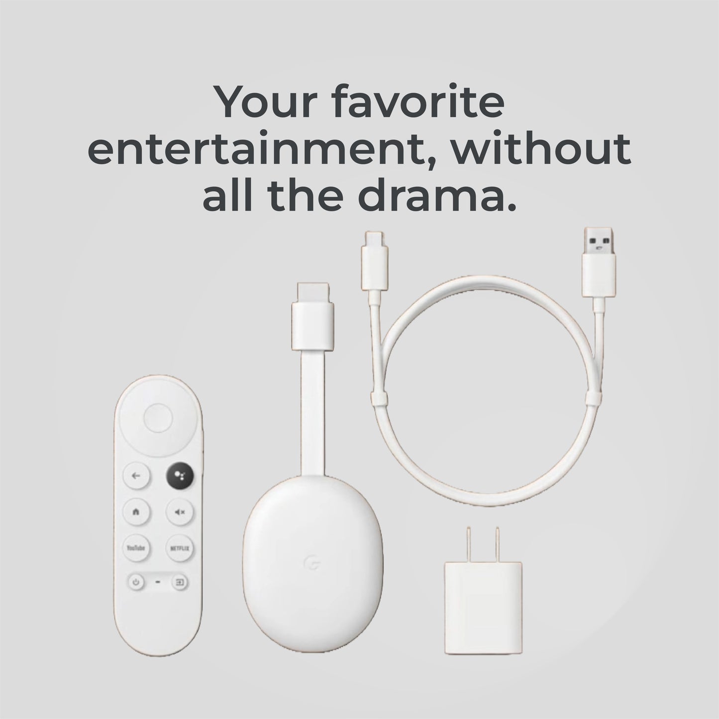 Google Chromecast 4K Media Streamer