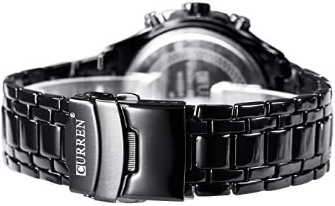 CURREN 8023 Men's Leather Analog Watch