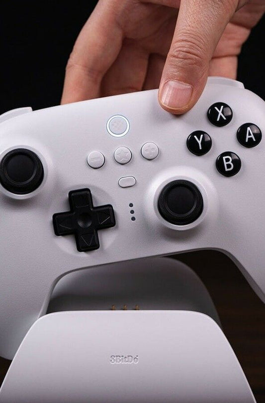 8BitDo Ultimate Bluetooth Controller with Charging Dock - Hall Effect Sticks for Switch, PC, Steam Deck, Android