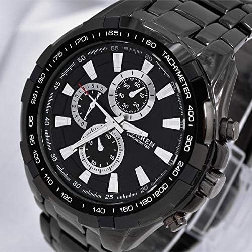 CURREN 8023 Men's Leather Analog Watch