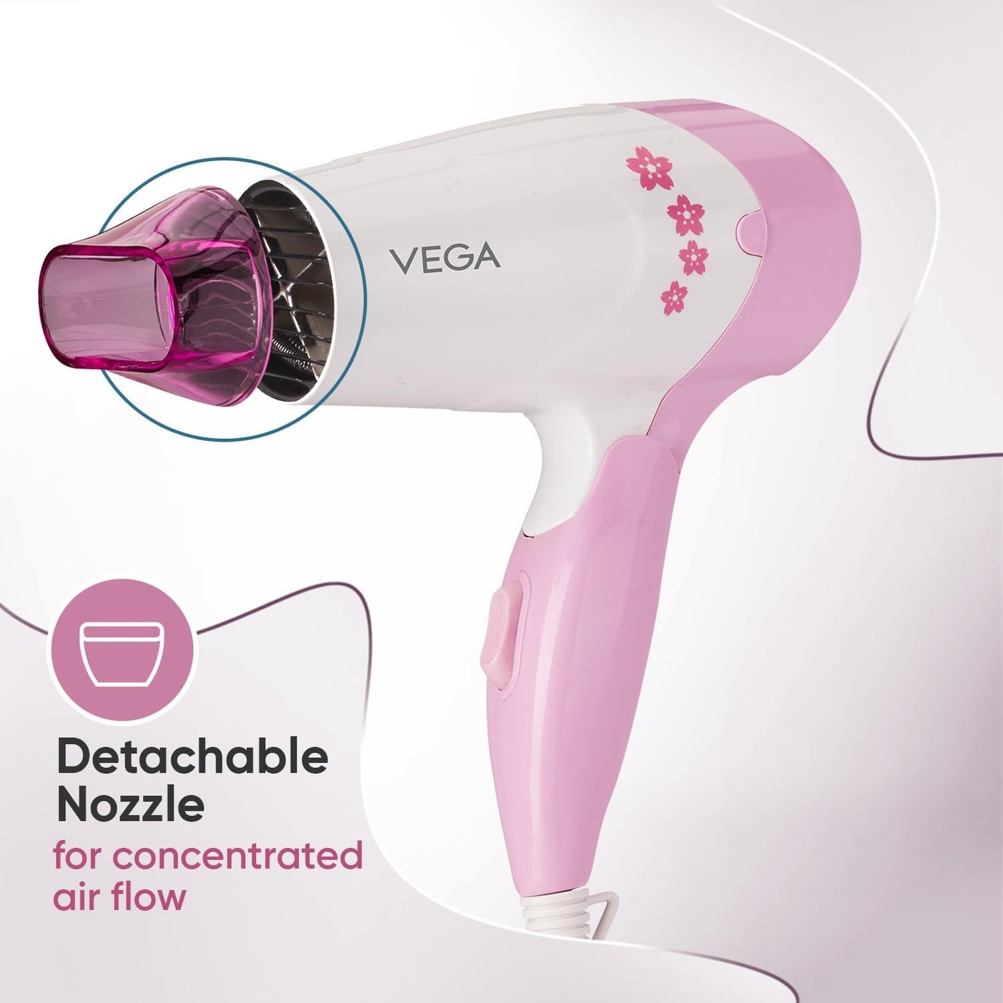 Vega Insta Glam 1000 Hair Dryer