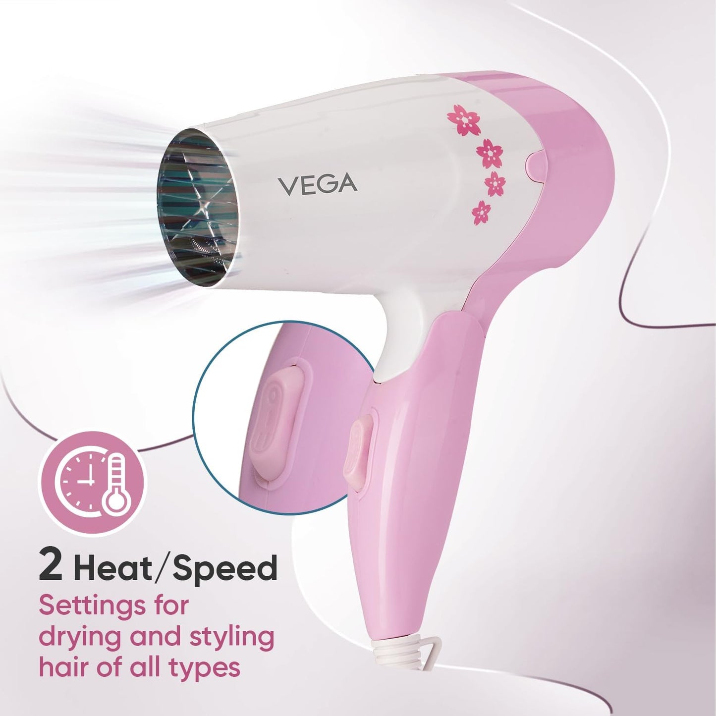Vega Insta Glam 1000 Hair Dryer