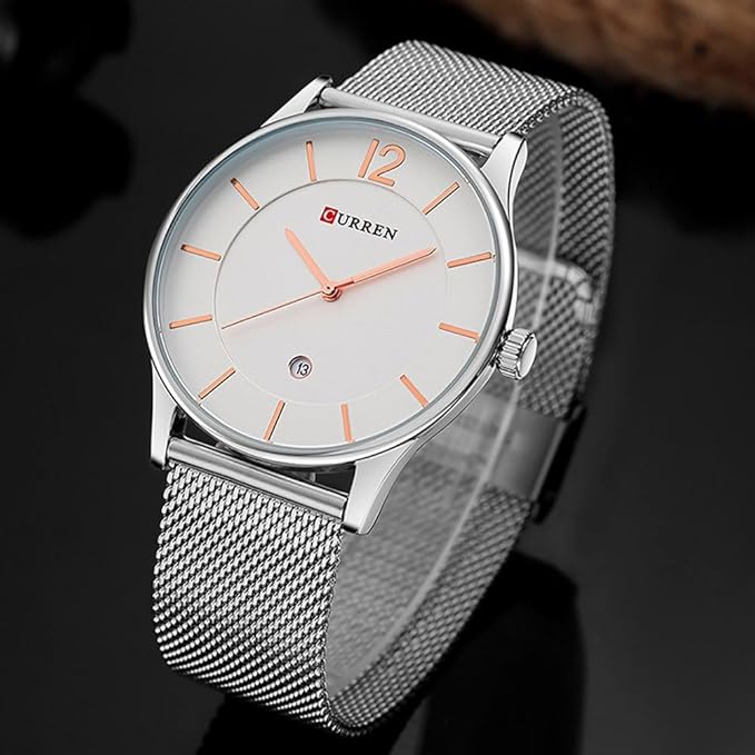 Curren Men's Analog Stainless Steel Watch 8231