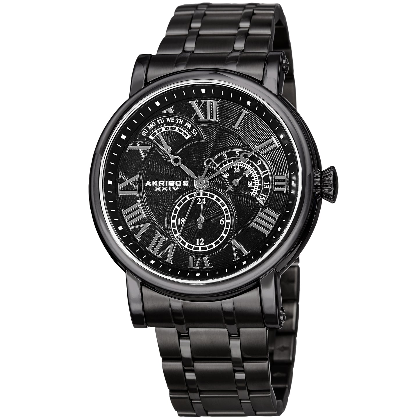 Men’s Roman Numeral Retrograde Day  –  AK1001