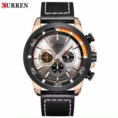 CURREN 8310  Luxury Men Watch High Quality Waterproof Luminous Men   Leather Men Quartz Watches Casual Clock