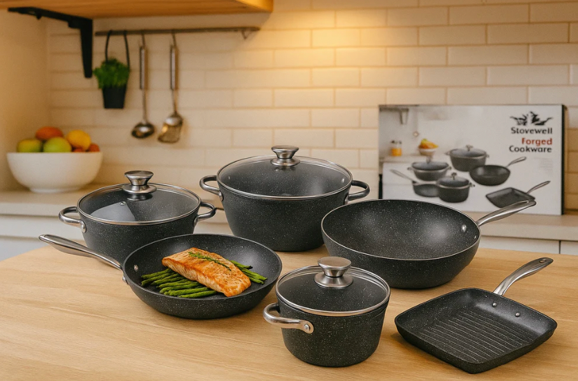 Stovewell Forged Cookware Set 8pcs