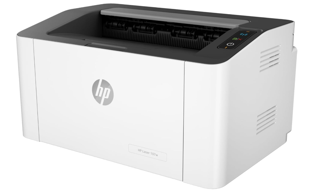 HP Laser 107w Printer - Black and white, Printer for Small Medium Business [4ZB78A]