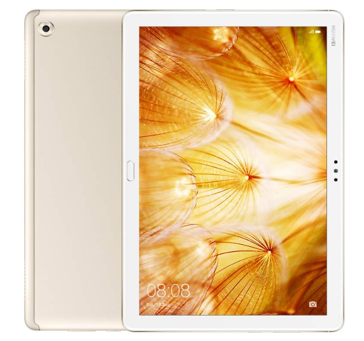 Huawei M5 Lite 10.1" Tablet, 3GB RAM, 32GB SSD, Wi-Fi+Cellular, Android - Champagne Gold