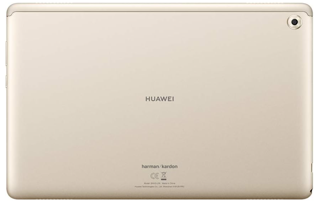 Huawei M5 Lite 10.1" Tablet, 3GB RAM, 32GB SSD, Wi-Fi+Cellular, Android - Champagne Gold
