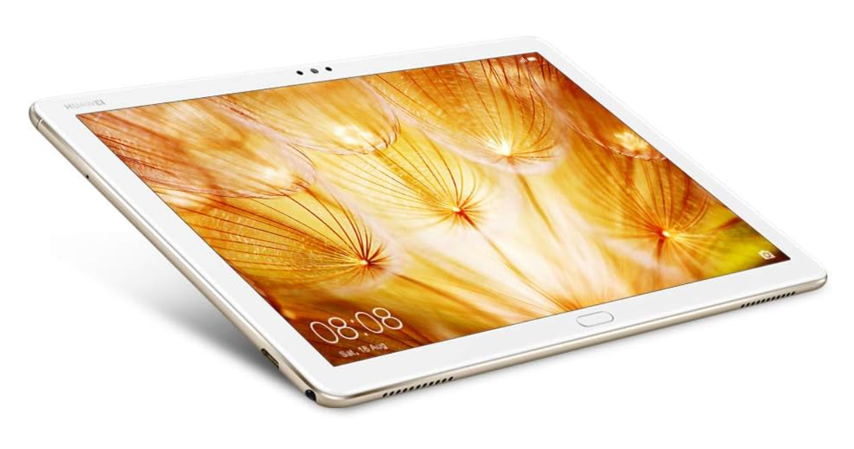 Huawei M5 Lite 10.1" Tablet, 3GB RAM, 32GB SSD, Wi-Fi+Cellular, Android - Champagne Gold