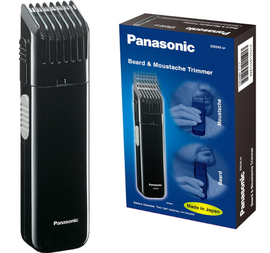 Panasonic Er240 Wetdry Moustache beard Trimmer For Men Made In Japan