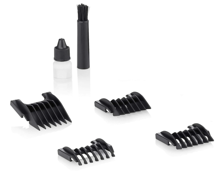 Moser Genio Pro Cordless Hair Clipper for Men (Made in Germany) | Magic Blade with 0.7-3mm Length Adjustment | 75 Min Run Time per Battery | LED Battery Indicator (1874-0150)