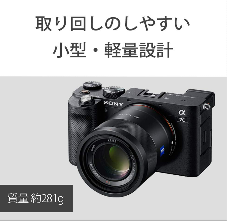 Sony Sel-55F18Z 35mm Full-Frame, E-Mount Prime Lens Sel55F18Z.Ae, Black